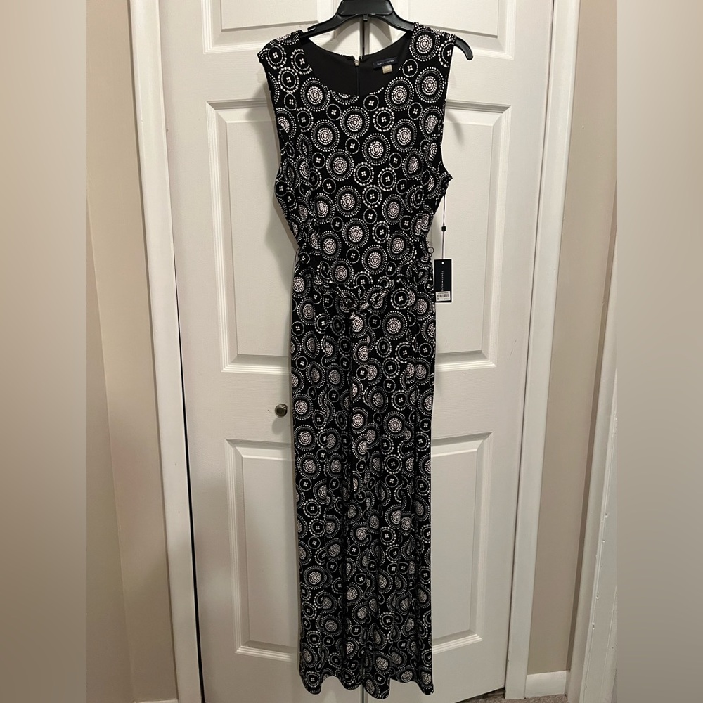 Tommy Hilfiger Printed Tie-Waist Jumpsuit. New with tags!